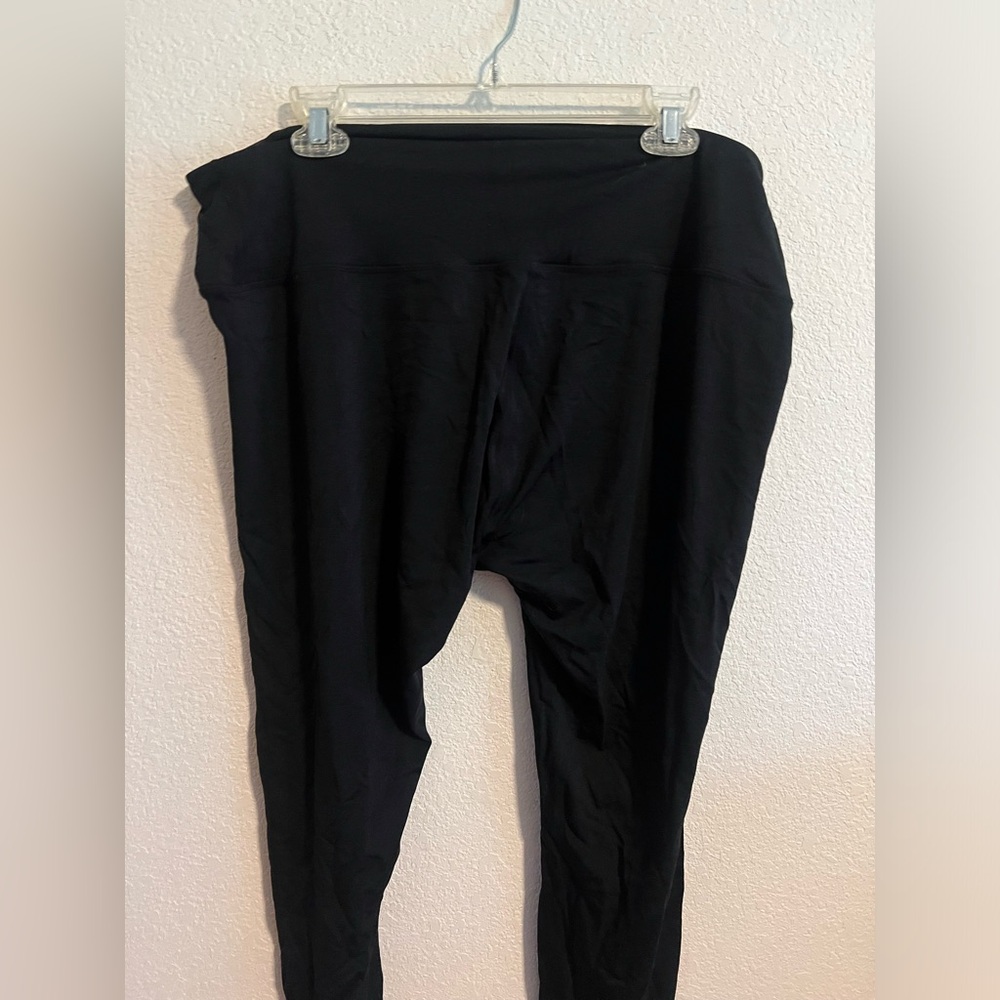 Wool& Summit Black Merino Wool Leggings - Picture 6 of 9